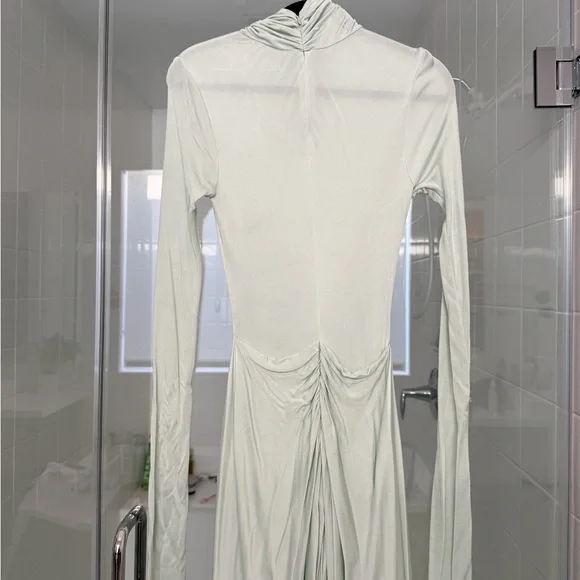 ELSA Light Green Long Sleeve Dress - Picture 8 of 9